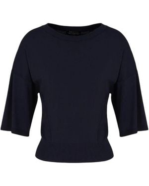 ARMANI EXCHANGE Truien & Vesten ,Blauw ,Trui Met Ronde Hals