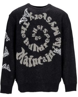 The Hundreds Round-Neck Knitwear - Blue