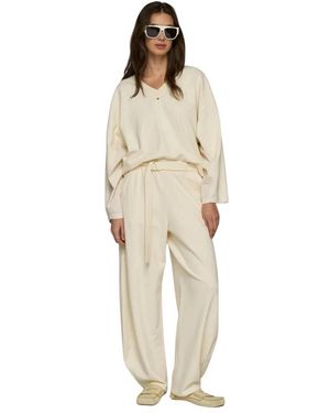 10Days Wide Trousers - Natural