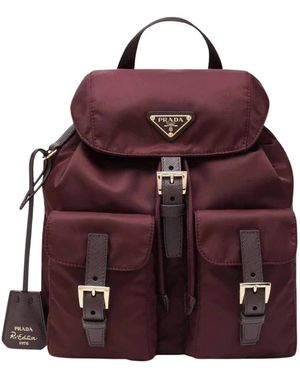 Prada Backpacks - Purple
