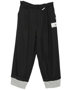 Maison Mihara Yasuhiro Wide Trousers - Nero