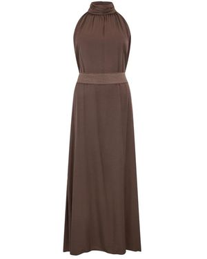 Peserico Maxi Dresses - Brown