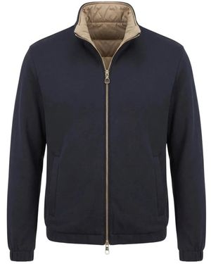 Montecore Jassen ,Blauw ,Omkeerbaar Donsjack