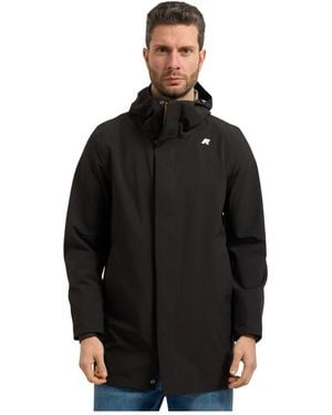 K-Way Rain Jackets - Black