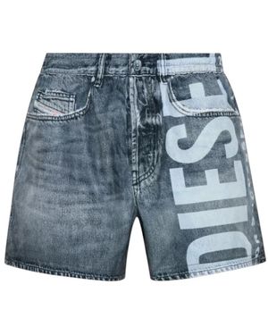 DIESEL Denim Shorts - Blu