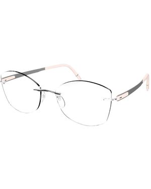 Silhouette Glasses - Metallic