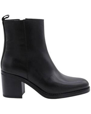 Alpe Heeled Boots - Negro