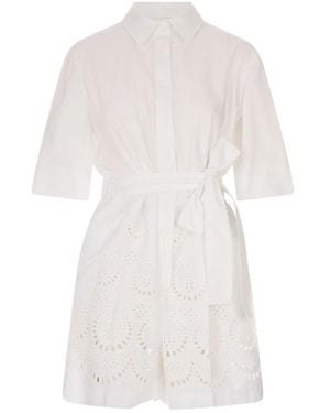 P.A.R.O.S.H. Playsuits - White