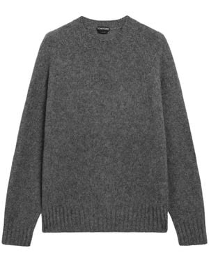 Tom Ford Seamless Brushed Crewneck - Grijs