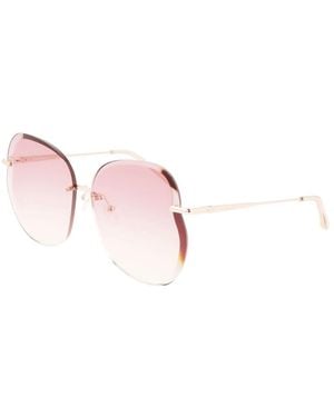 Longchamp Lunettes De Soleil Femme Lo160S-716 Ø 65 Mm - Roze