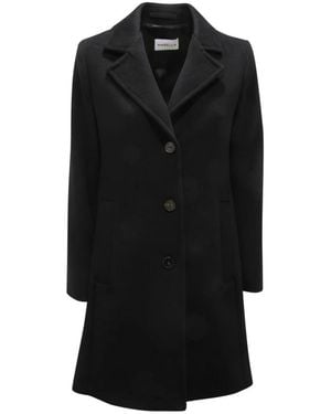 Marella Single-Breasted Coats - Black