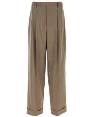 Valentino Garavani Wide Trousers - Natural