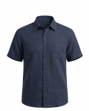 40weft Short Sleeve Shirts - Blu
