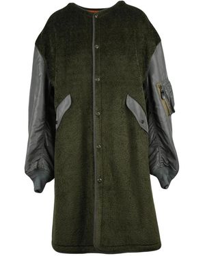 Junya Watanabe Jassen ,Groen ,Nylon Giaccone