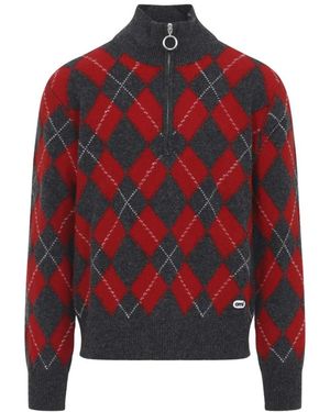 Ami Paris Turtlenecks - Rojo