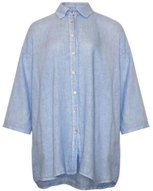 Tiffany & Co. Overhemden ,Blauw ,Jenna Oversized Shirt