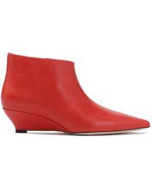 Kazar Heeled Boots - Rojo