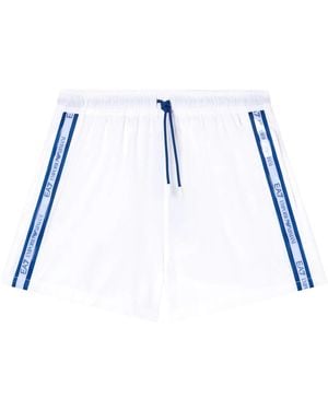 Emporio Armani Logo Tape Zwemboxer - Blauw