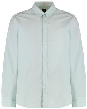 BOSS Formal Shirts - Green