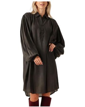 Mes Demoiselles Shirt Dresses - Zwart