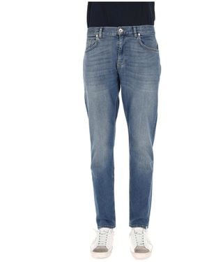 Eleventy Loose-Fit Jeans - Blue