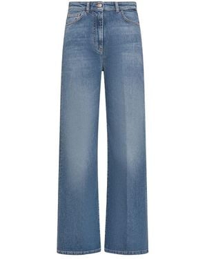 Seventy Wide Jeans - Bleu