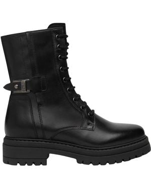 Nero Giardini Lace-Up Boots - Black