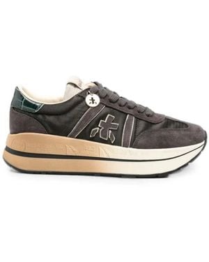 Premiata Schoenen ,Bruin ,Sneakers