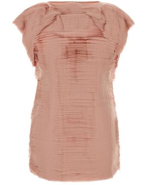 Jil Sander Nylon Mini Dress - Pink