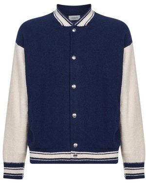 Laneus Bomber Jackets - Blue