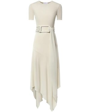 Alaïa Kleedjes ,Midi Kleedjes - Naturel