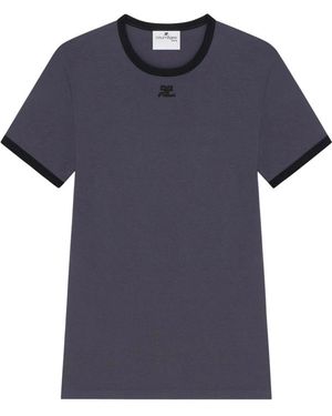 Courreges T-Shirts - Blue
