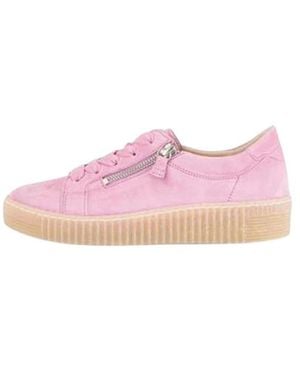 Gabor Low-Top Sneaker - Pink