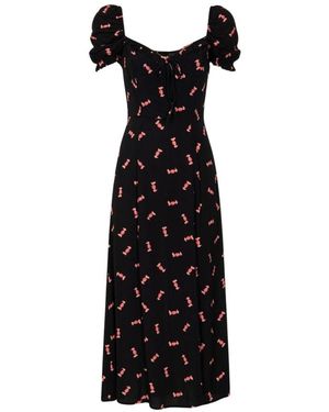Mar De Margaritas Midi Dresses - Black