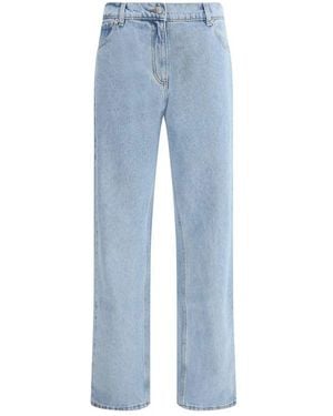 Magda Butrym Straight Jeans - Azul