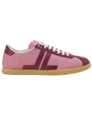 Lanvin Glen 2.0 Stepp-Logo-Sneaker - Lila