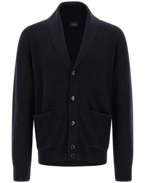 Brioni Truien & Vesten ,Blauw ,Wol Truien