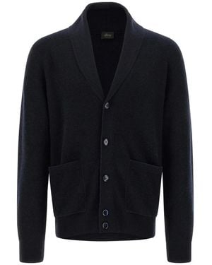 Brioni Truien & Vesten ,Blauw ,Wol Truien