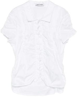 Low Classic Blouses - White