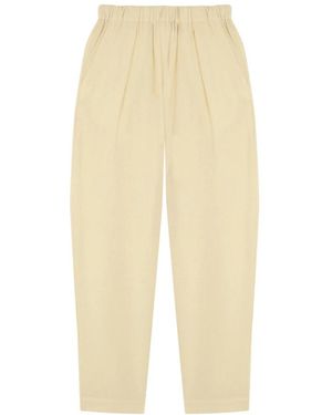 Cortana Tapered Trousers - Natural