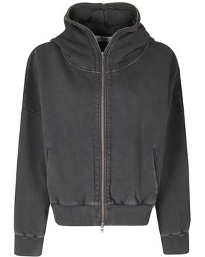 Entire studios Hoodies & Sweatvesten ,Zwart ,Katoen Eternal Zip - Grijs