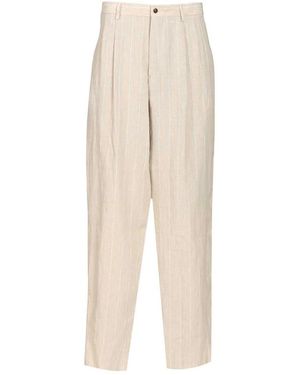 Giorgio Armani Wide Trousers - Natural