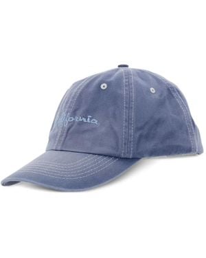 ERL Accessoires ,Blauw ,Katoen Cotton Logo Embroidery Cap