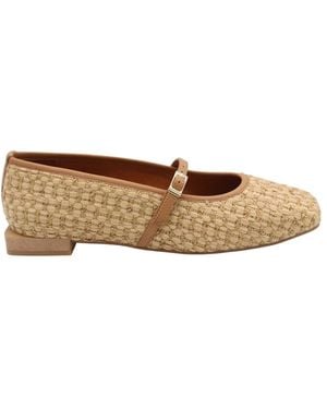Ángel Alarcón Ballerina Shoes - Brown