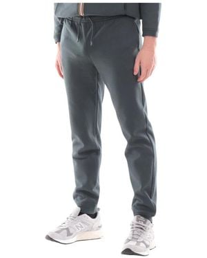 K-Way Broeken ,Groen ,Katoen Philbert Brushed Pc - Blauw