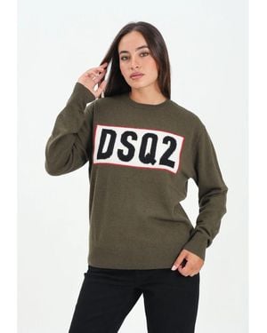 DSquared² Round-Neck Knitwear - Noir