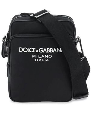 Dolce & Gabbana Messenger Bags - Black