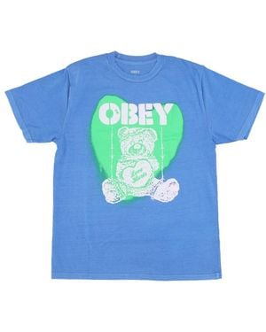 Obey T-Shirts - Blue