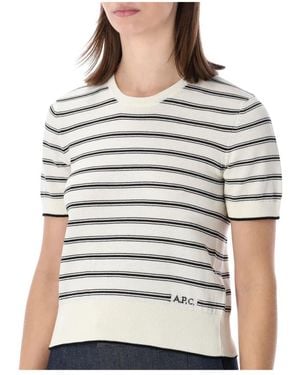 A.P.C. Round-Neck Knitwear - Gris