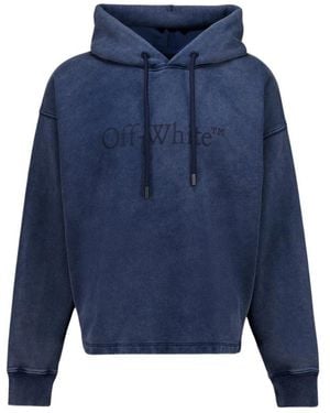 Off-White c/o Virgil Abloh Hoodies - Blue